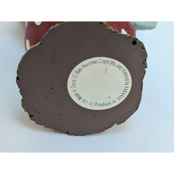 Gnomy Rien Poortvliet The Gnome 363 Years Playing Flute Elf - Picture 6 of 6